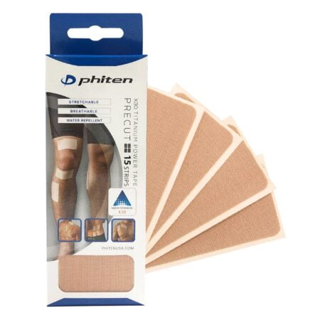 Phiten X30 Titanium Power Tape Precut - Water-Resistant Kinesiology Tape for Muscle, Knee, - Image 2